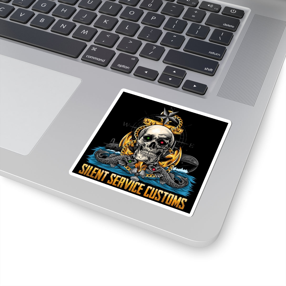 Silent Service Customs Sticker