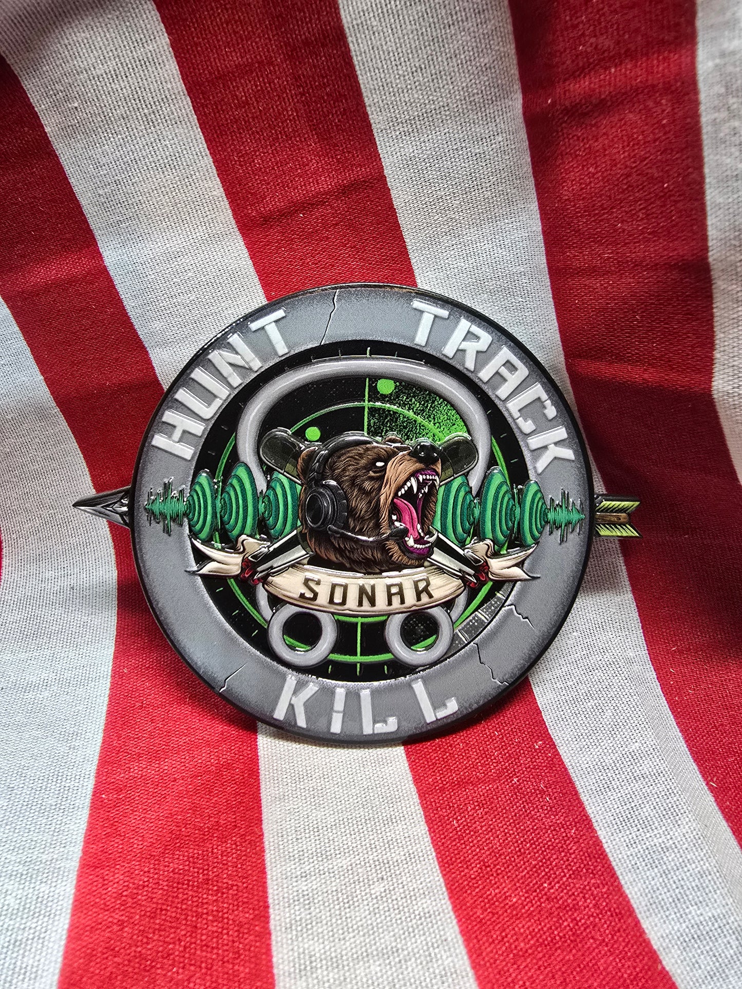 Sonar WARBEAR edition 3" coin