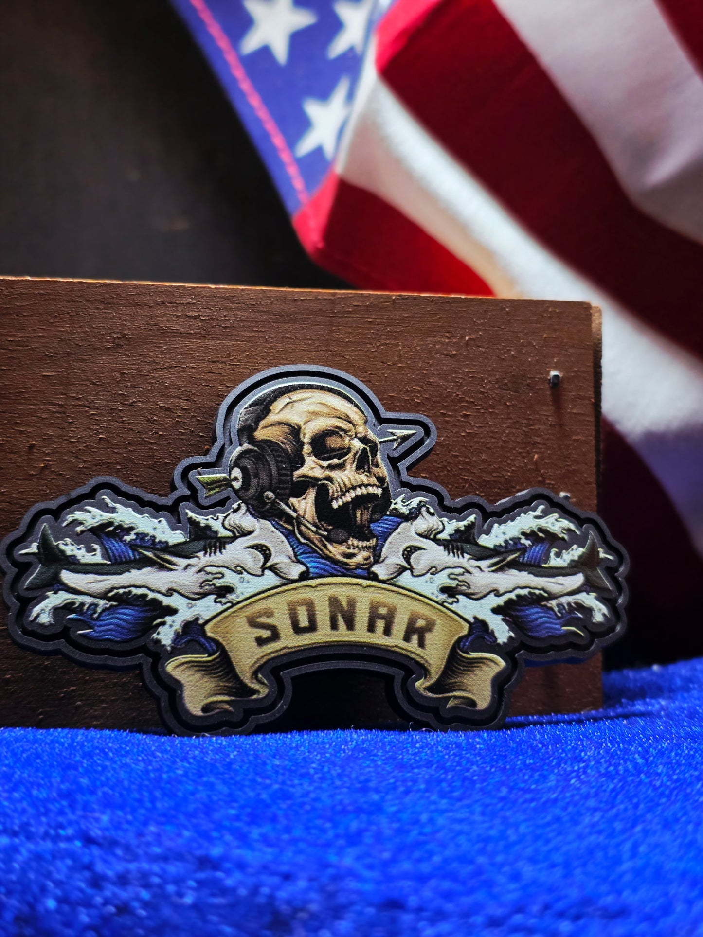 Sonar PVC Velcro Patch