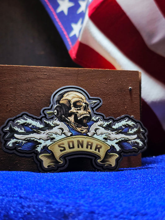 Sonar PVC Velcro Patch