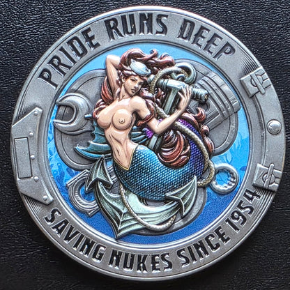 A-Gang Challenge Coin – Pride Runs Deep