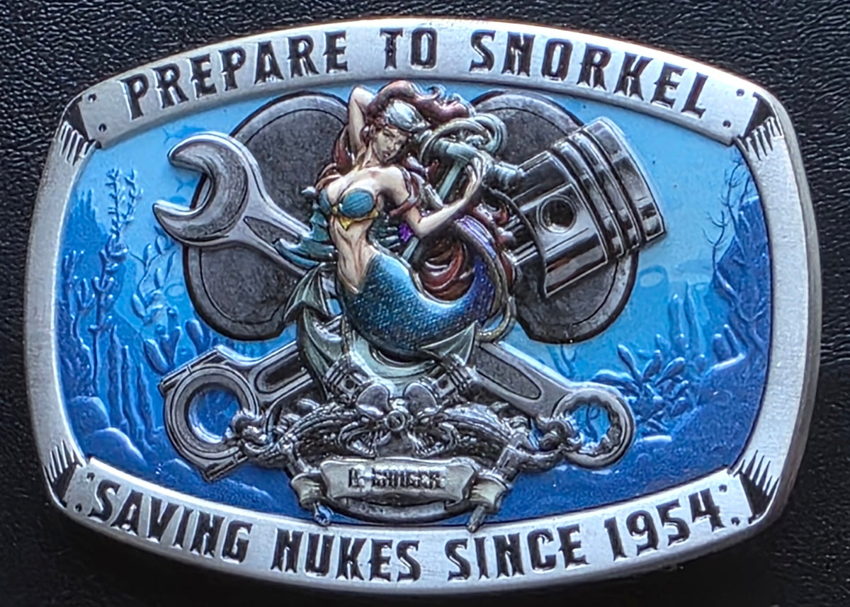 A-Gang Mermaid Belt Buckle – Prepare to Snorkel