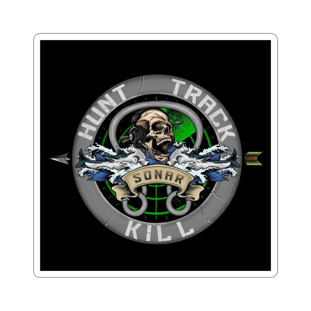 Sonar Sticker | Hammerhead Edition | Silent Service Customs