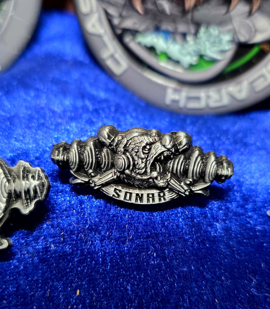 Sonar Lapel Pin | WARBEAR Edition