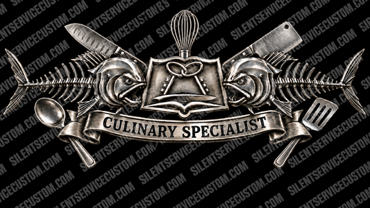 Culinary Specialist Insignia – Silent Service Custom Design