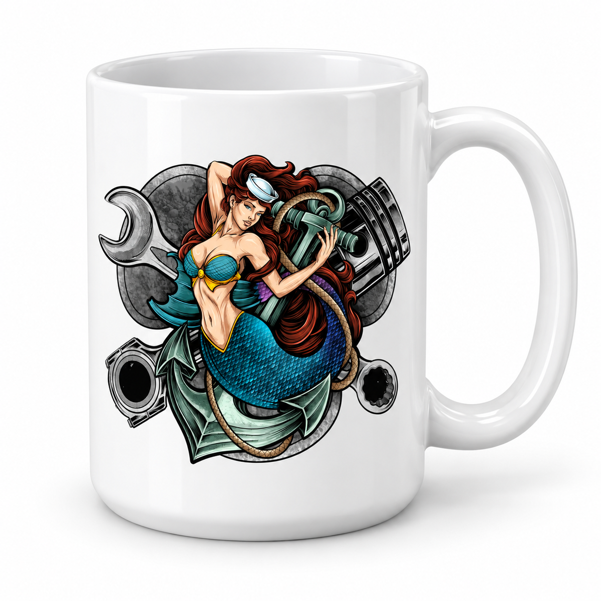 A-Gang Mermaid 15 oz Coffee Mug