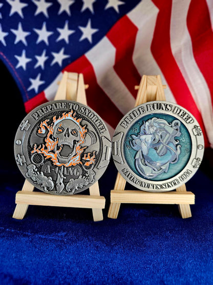 A-Ganger Challenge Coin | Prepare to Snorkel
