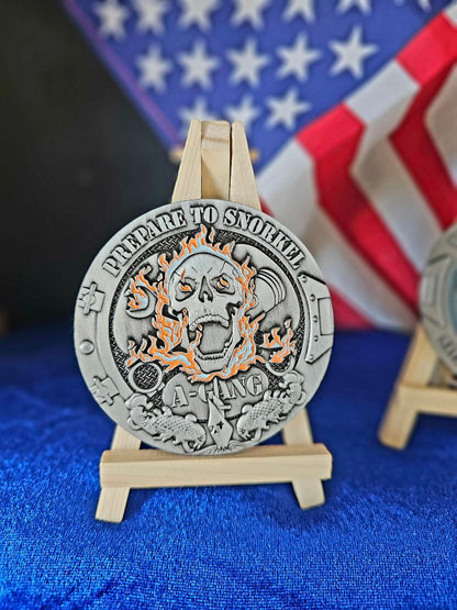 A-Ganger Challenge Coin | Prepare to Snorkel